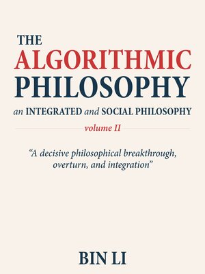 cover image of The Algorithmic Philosophy Volume II
